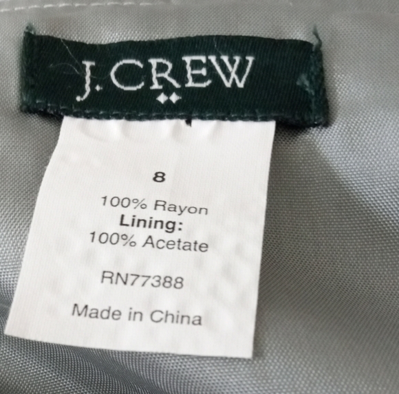 J. Crew Slate Grey Fully Lined Sheath Dress- Size: 8 - Picture 12 of 12